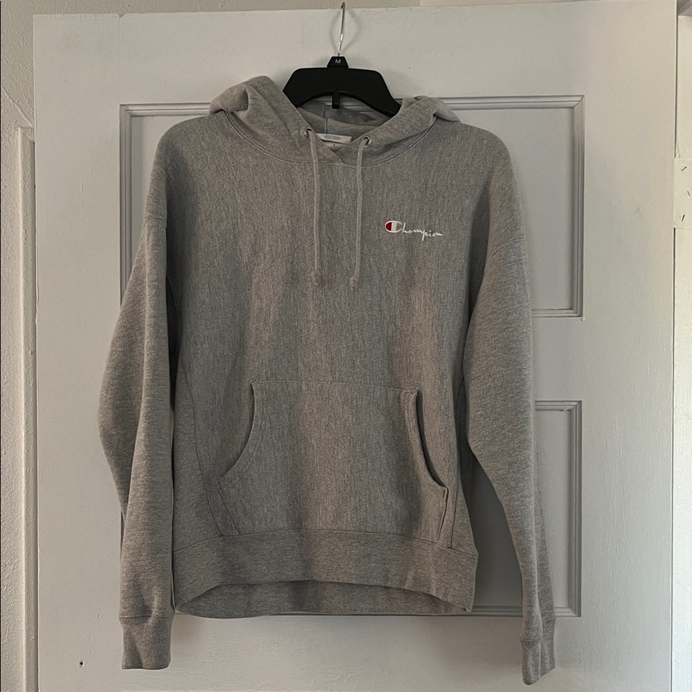 Champion Light Gray Men's Hoodie